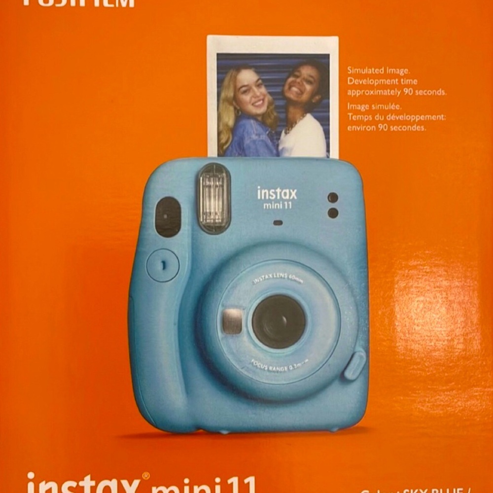 FujiFilm Instax Mini 11 Camera Sky Blue